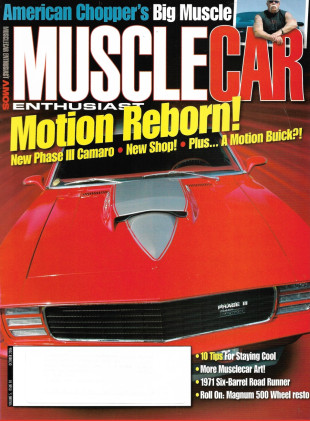 MUSCLECAR ENTHUSIAST 2006 OCT - TEUTUL, 440-6 RR, MOTION PERFORMANCE